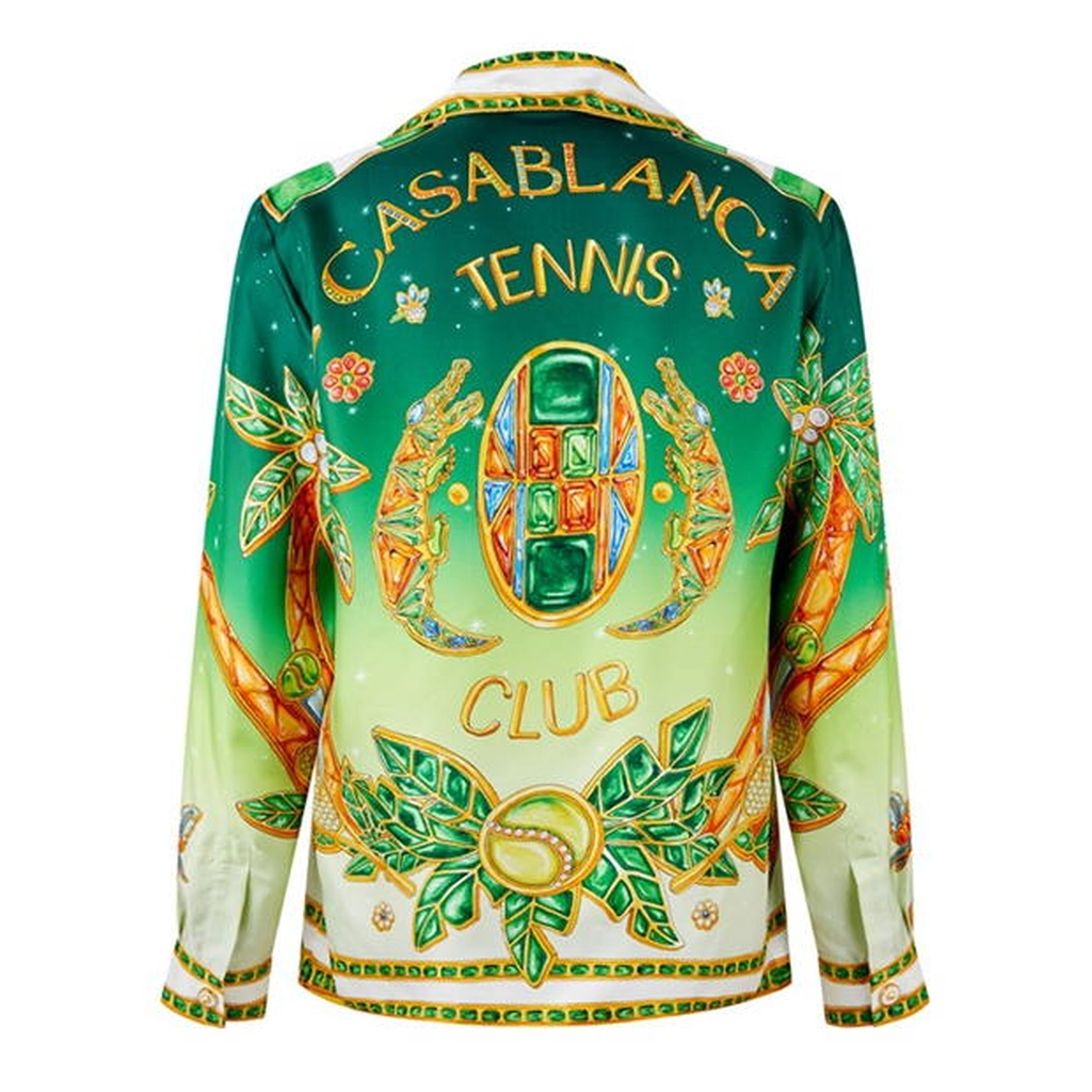 Casablanca Casa Gem L/S Shirt Sn42 - Green