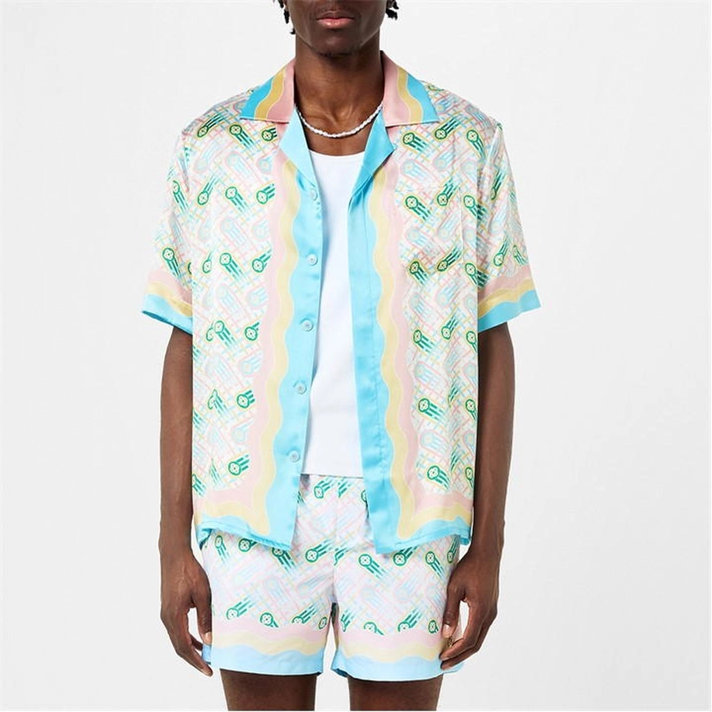 Casablanca Casa Cuban Ss Shirt Sn42 - Multi