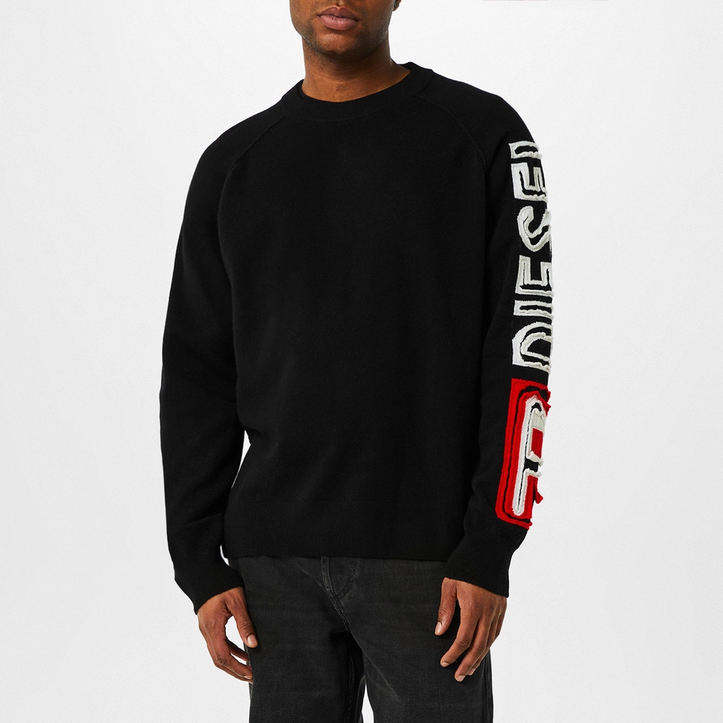 Diesel Sleeve Knit - Black 9XX