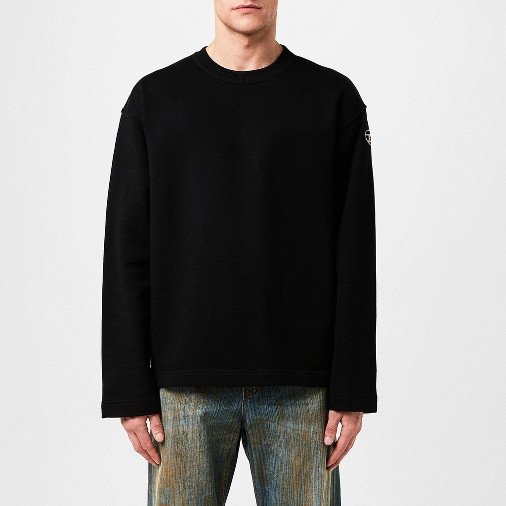 Diesel Slv Oval D Fl - Black 9XX