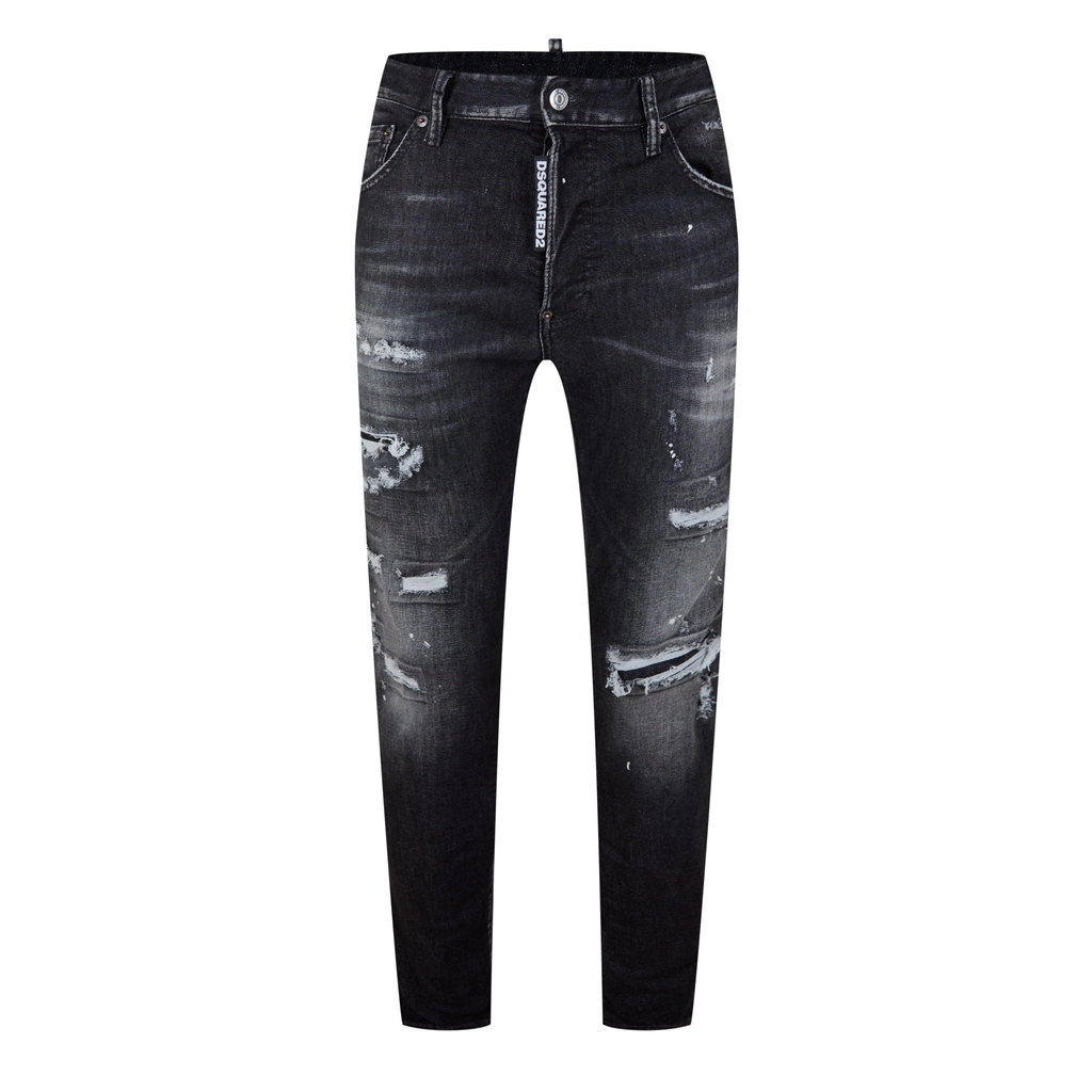 Dsquared2 Cool Guy Slim Jeans - Distress Black