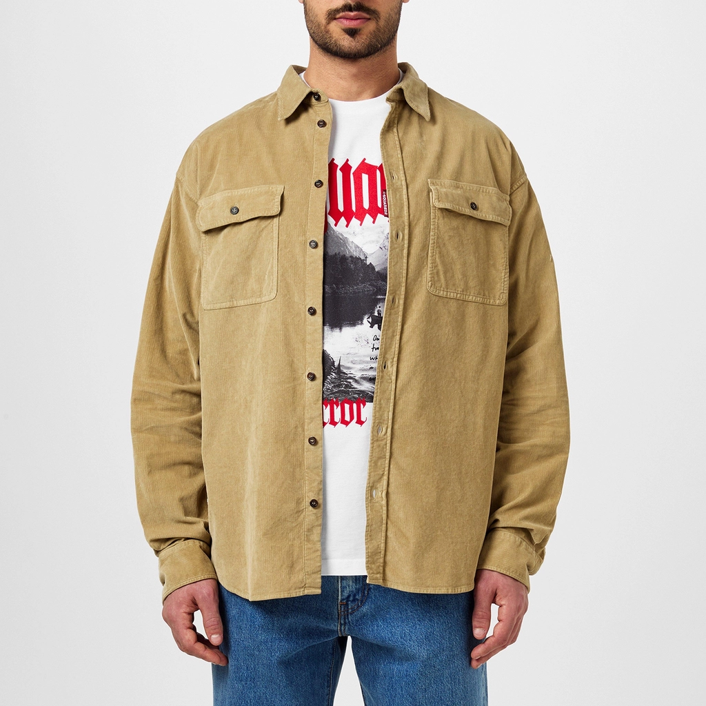 Dsquared2 Corduroy Shirt - Desert Tan