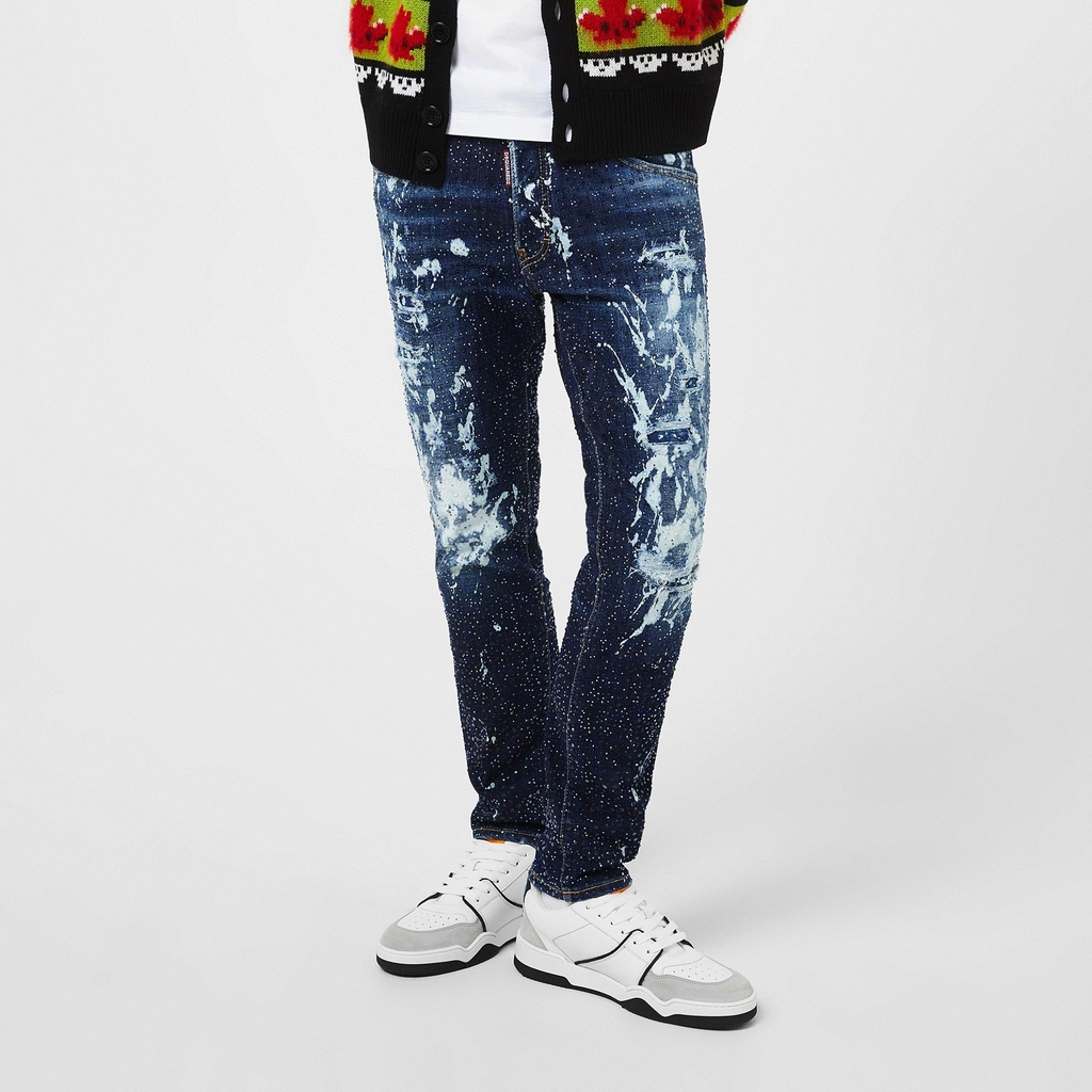 Dsquared2 Diamond Skater Jeans - Navy