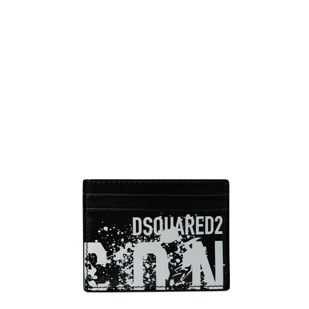Dsquared2 Dsq Splash Card - White/Black