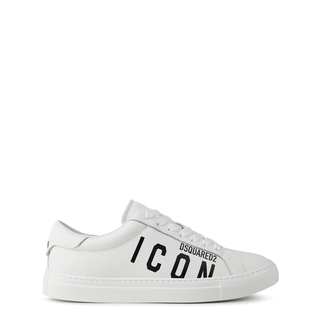 Dsquared2 Icon Cassette Sneakers - White Black