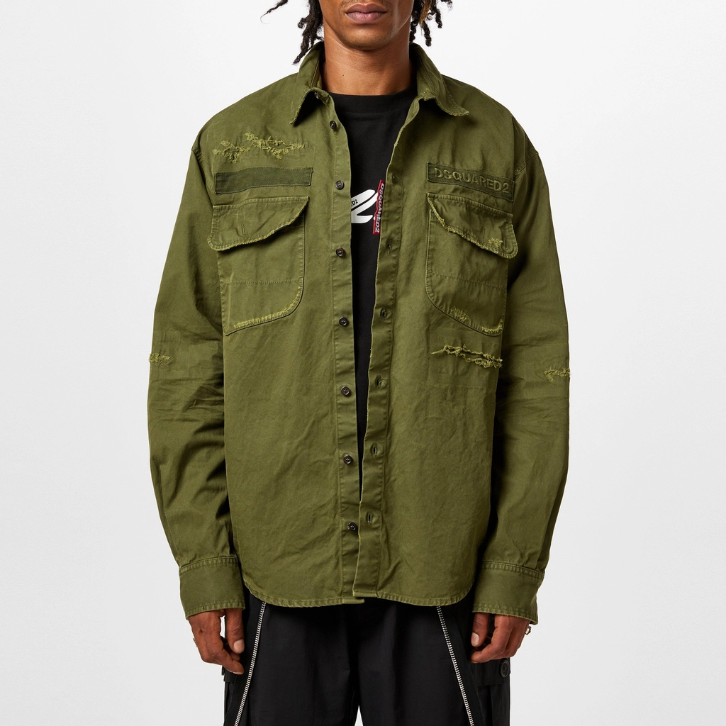Dsquared2 Ranger Shirt - Military Green