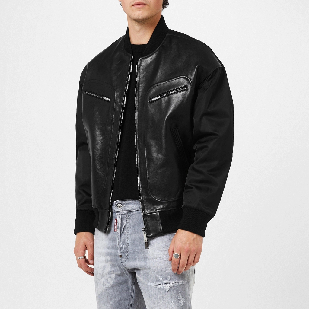 Dsquared2 Western Aviator Jacket - Black