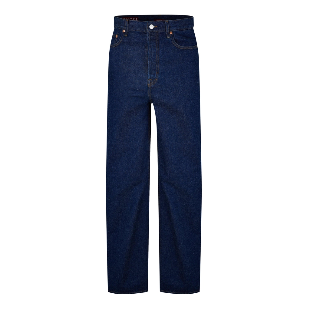 Gucci Baggy Jeans - Dark Blue