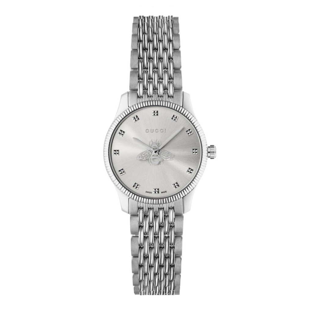 Gucci G Timeless Watch 29Mm - Silv/Silv