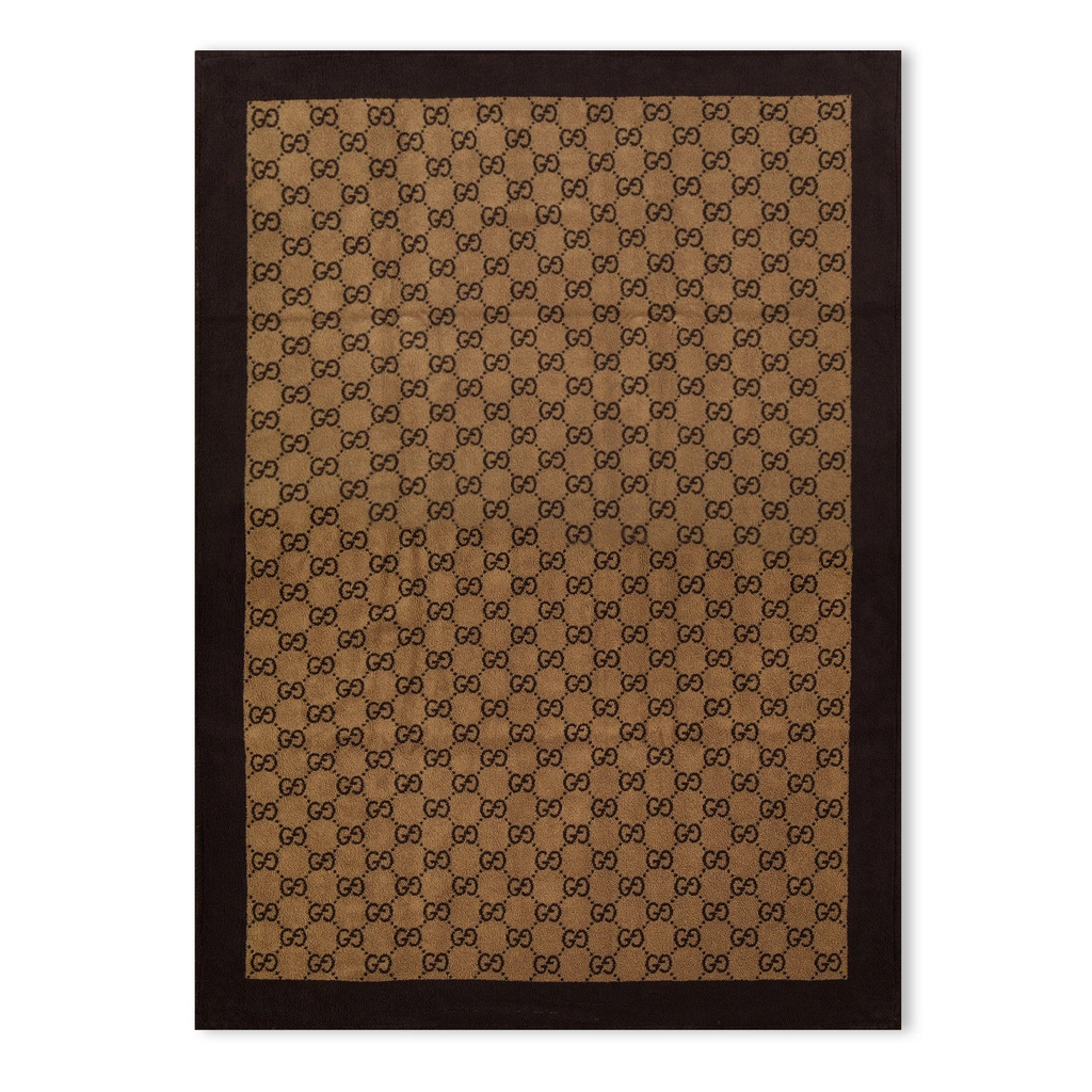 Gucci Gg Beach Towel - Camel