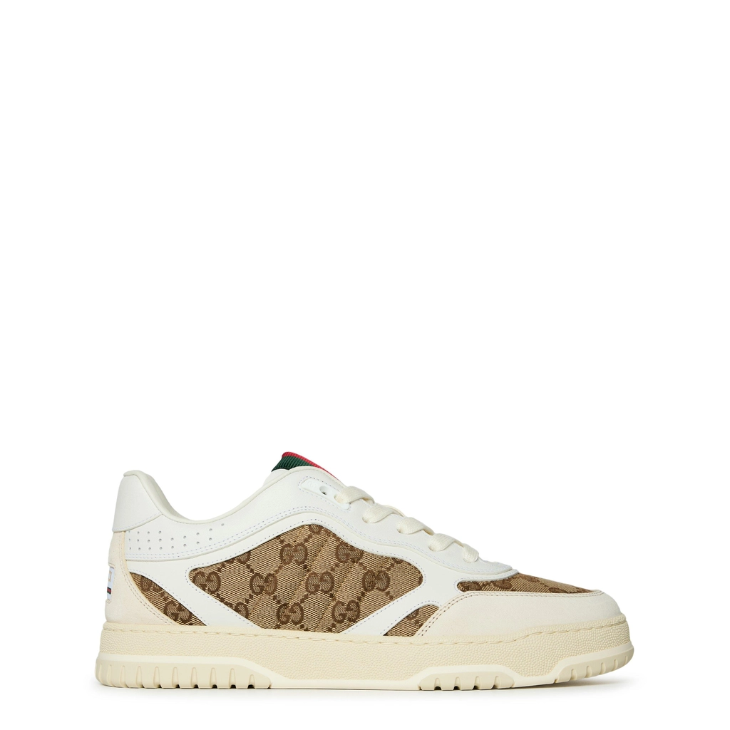 Gucci Re Web Sneakers - Beige/White