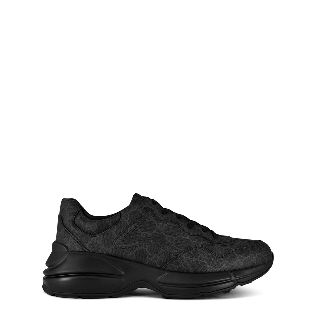Gucci Rhyton Gg Sneakers - Black