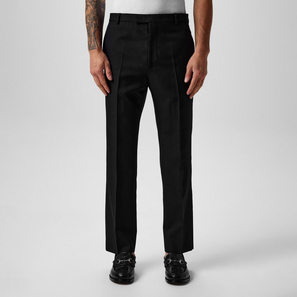 Gucci Twill Trousers - Black