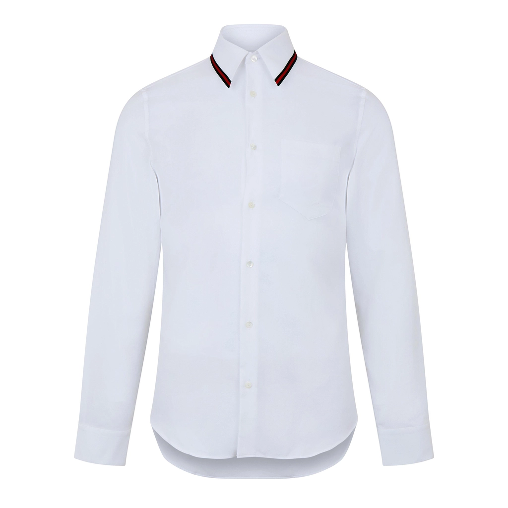 Gucci Web Tip Shirt - White