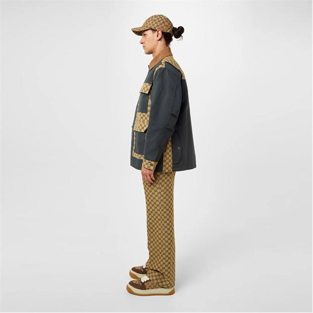 Gucci Screener Gg Trainers - Brown