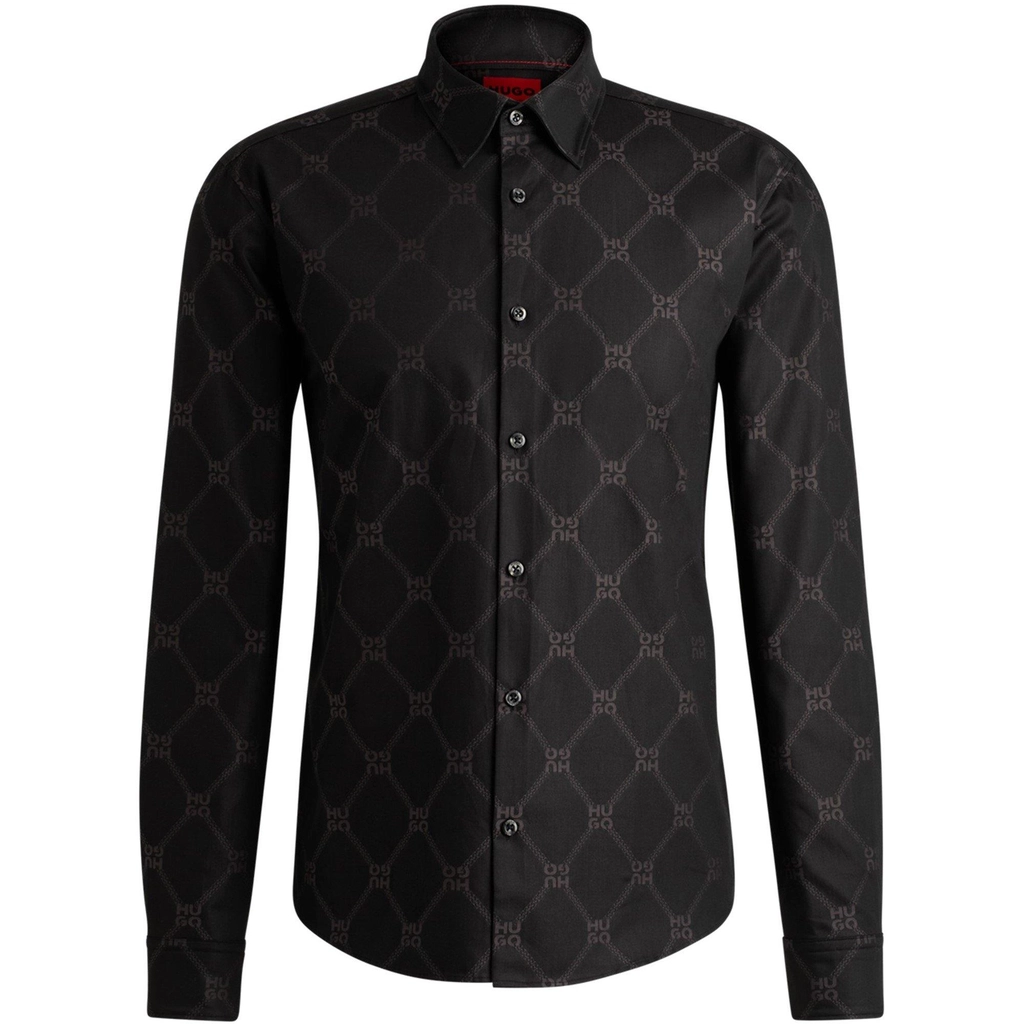 Hugo Ermo Shirt - Black 001