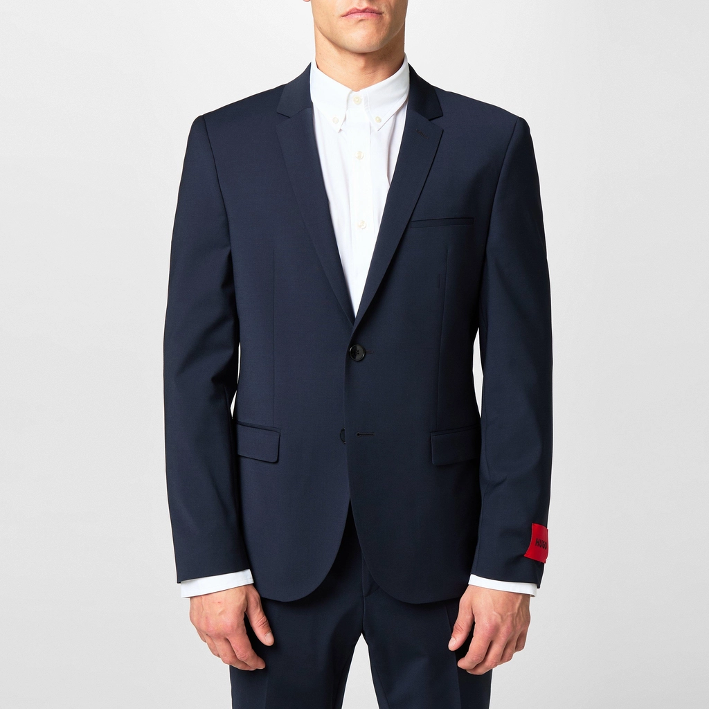 Hugo Extra Slim Fit Blazer - Dark Blue 405