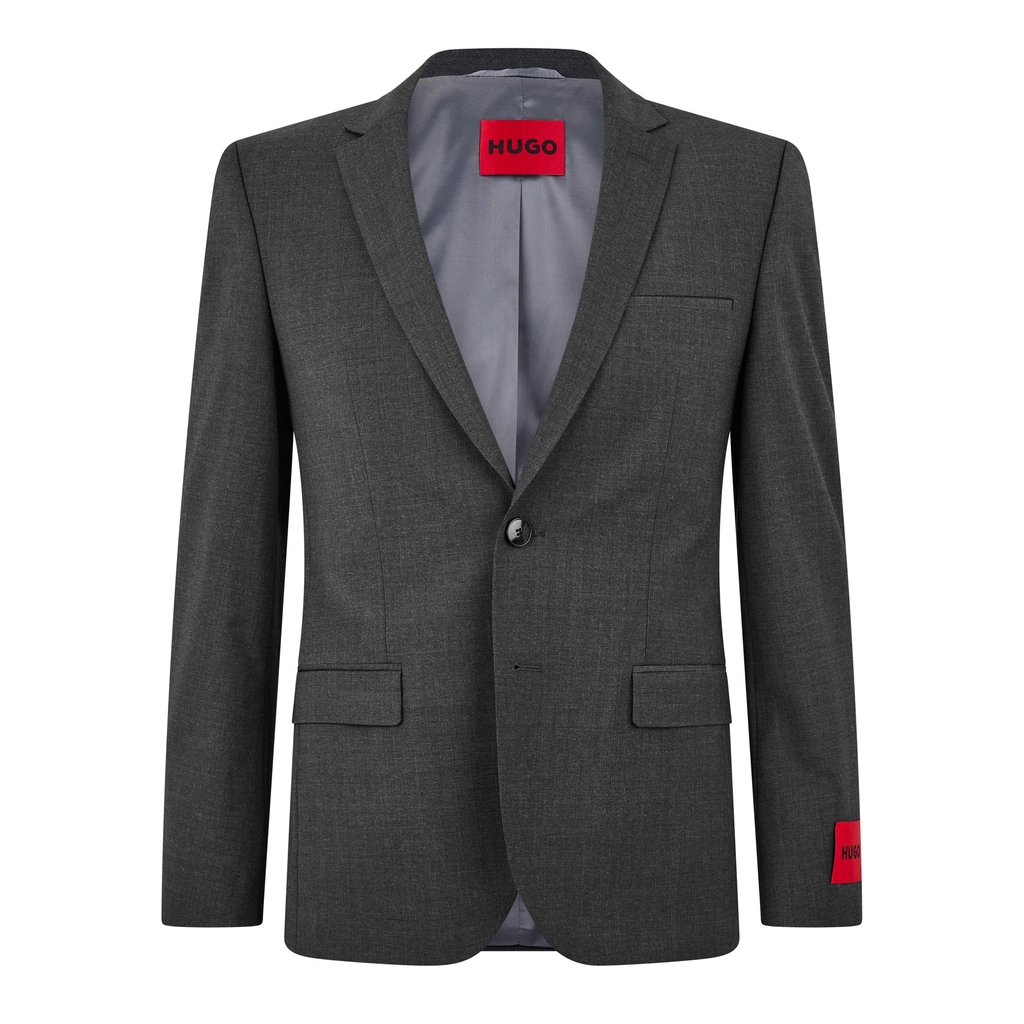 Hugo Extra Slim Fit Blazer - Dark Grey 028