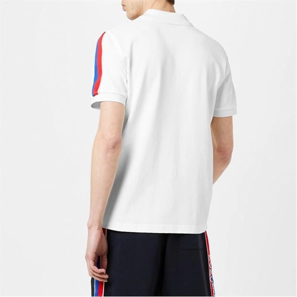 Moncler Tape Polo Shirt - White