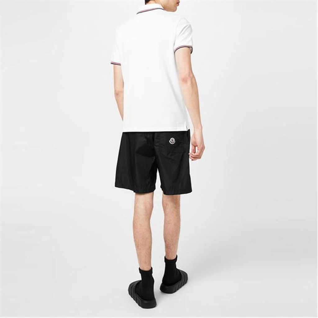 Moncler Maglia Polo Shirt - White