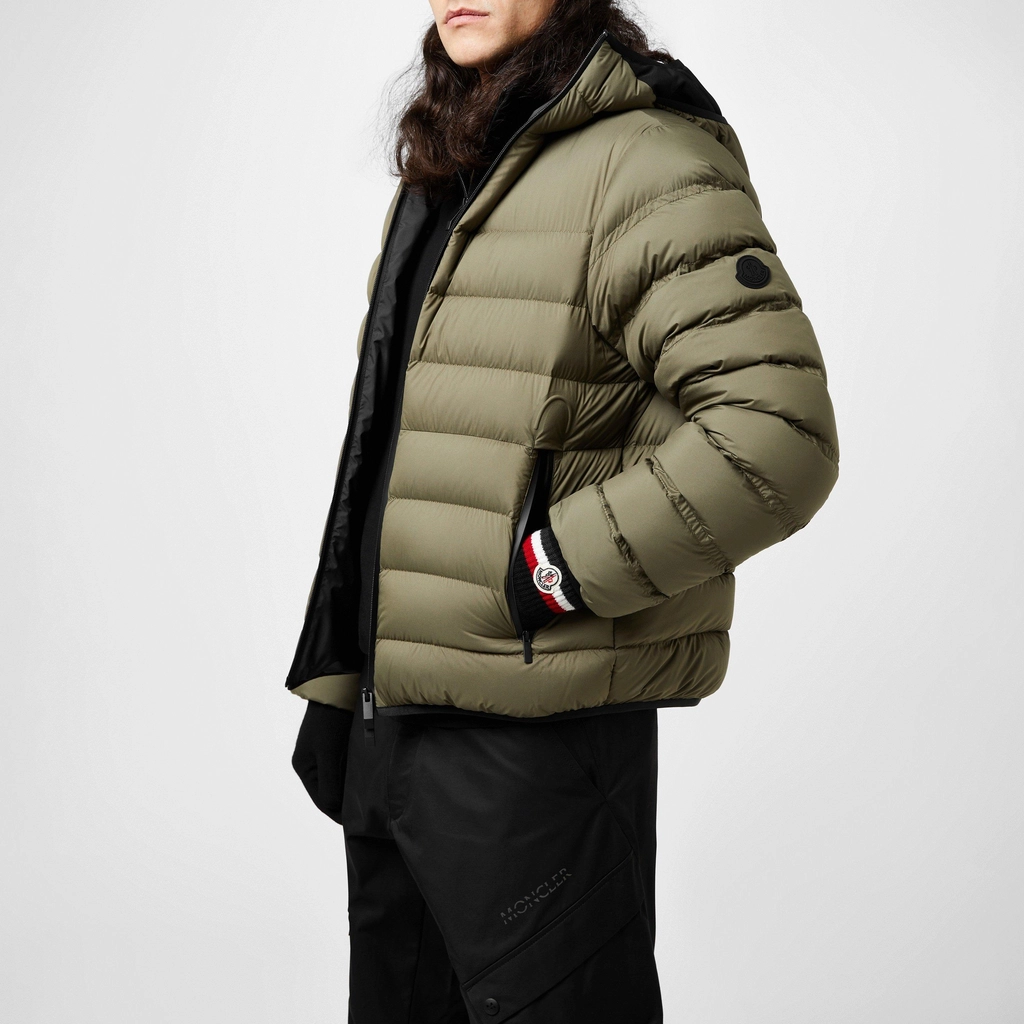 Moncler Arroux Short Down Puffer - Olive 818