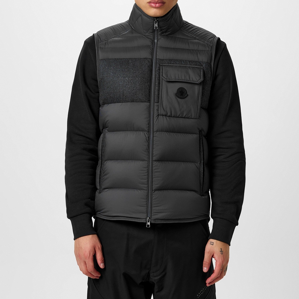 Moncler Estagnous Down Gilet - Charcoal 927
