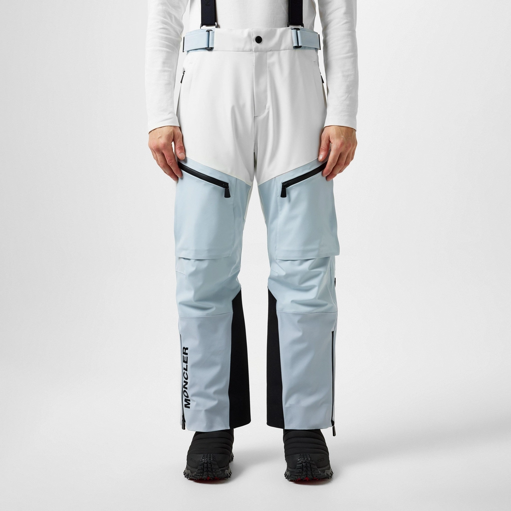 Moncler Fussen Ski Trousers - Sky/White P50