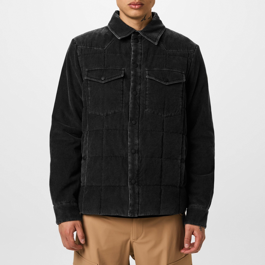 Moncler Gelt Down Shirt Jacket - Grey 927