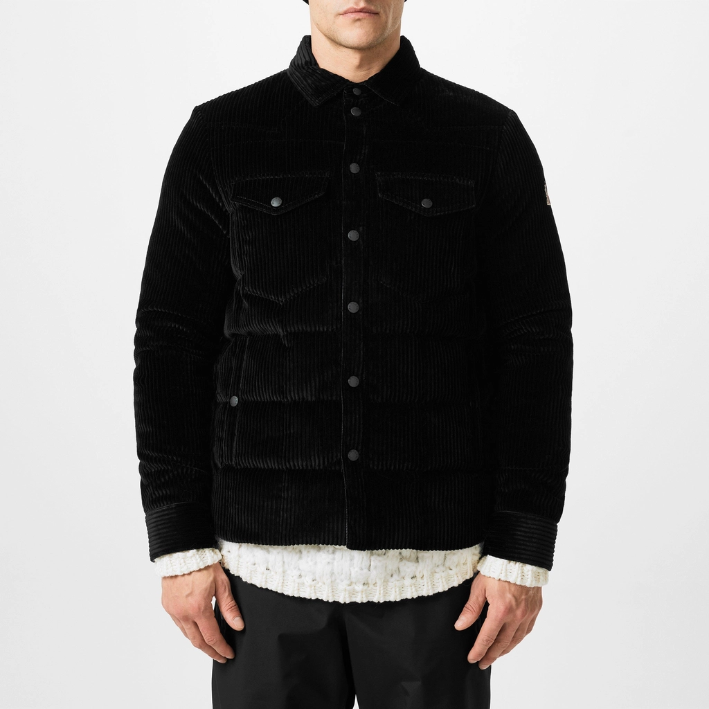 Moncler Gelt Shirt Jacket - Black 999