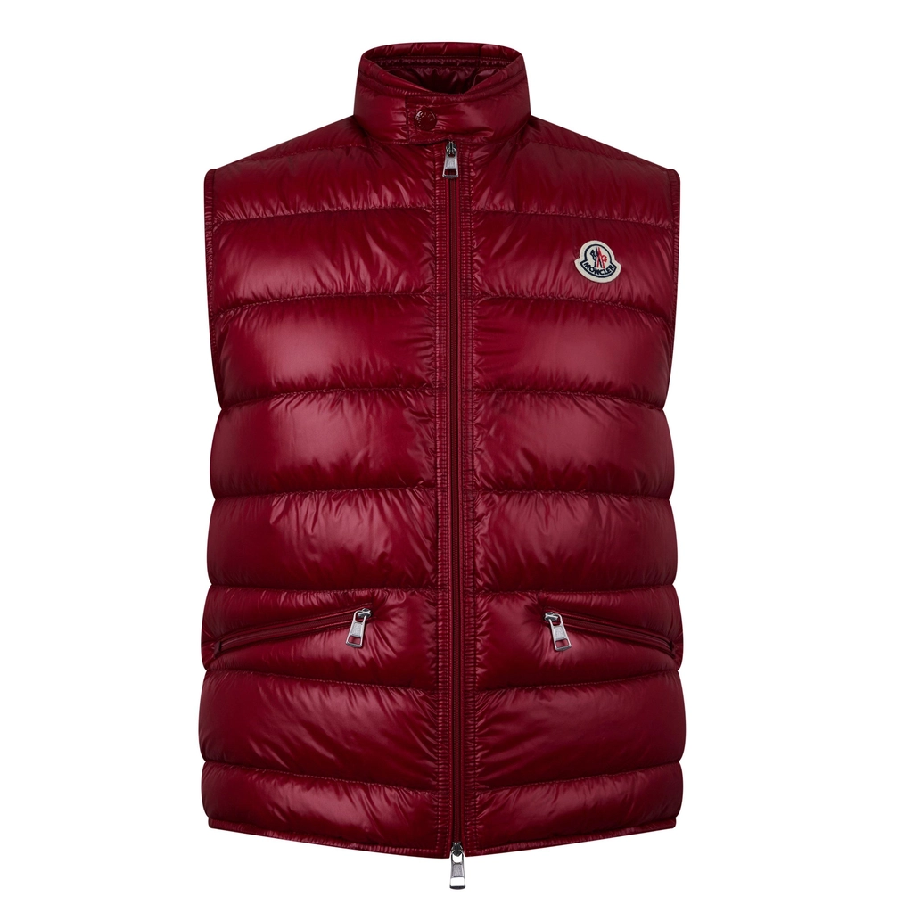 Moncler Gui Down Gilet - Red 465