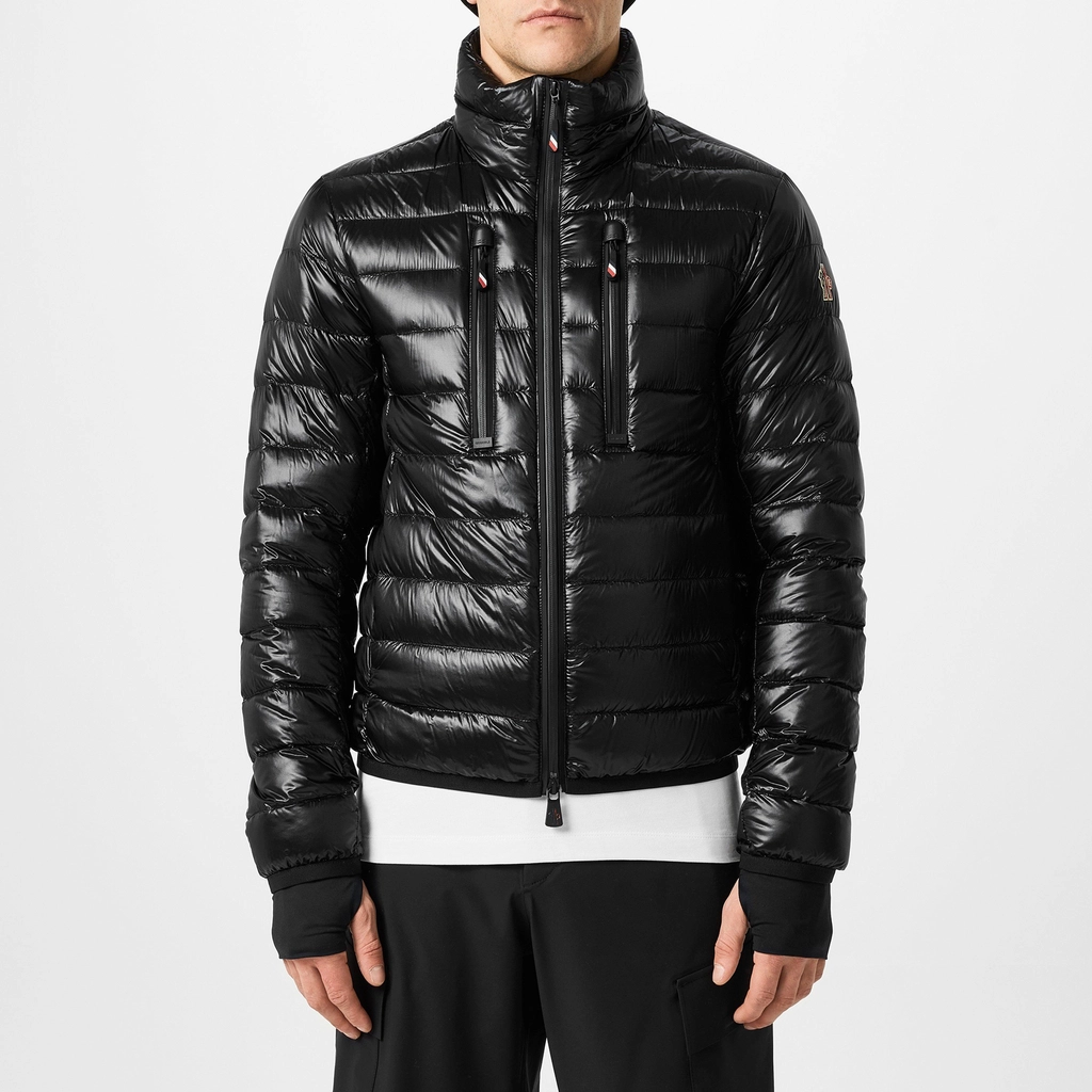 Moncler Hers Packable Short Down Jacket - Black 999
