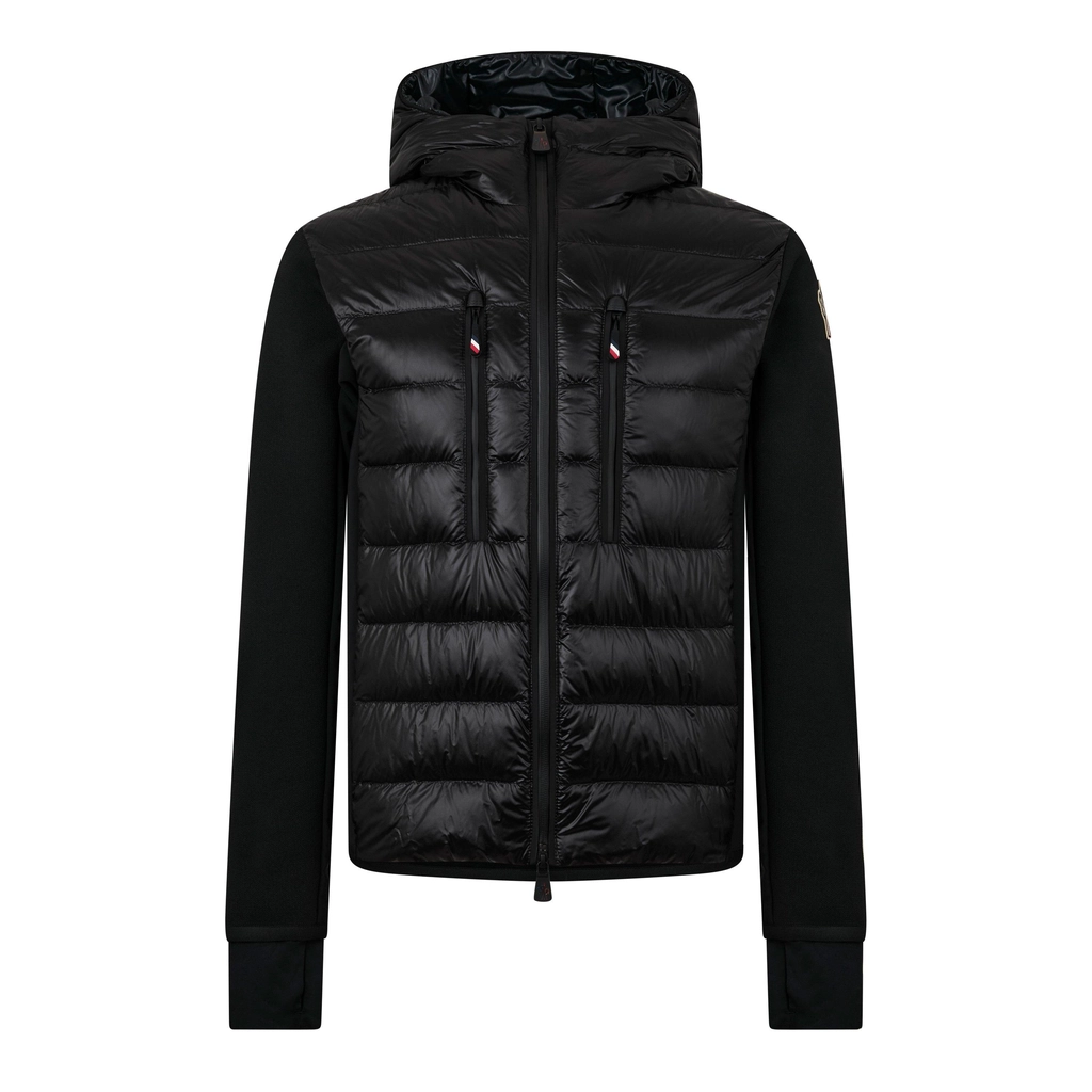 Moncler Hybrid Hood Jacket - Black 999