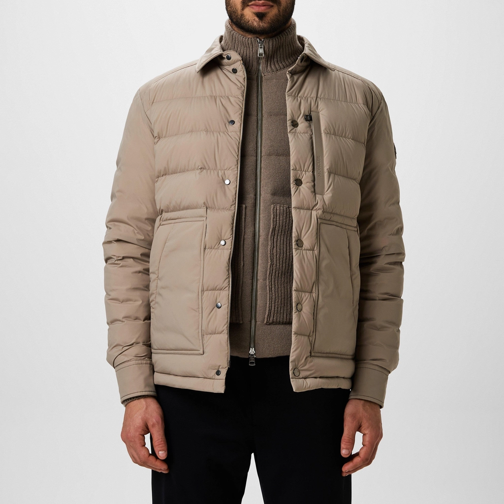 Moncler Padded Overshirt - Beige 208