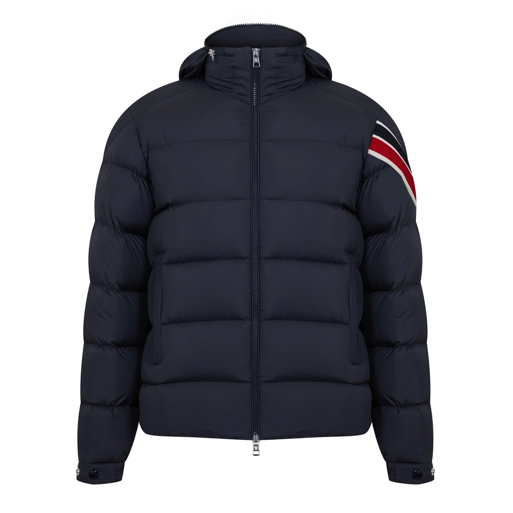 Moncler Solayan Short Down Jacket - Navy 779