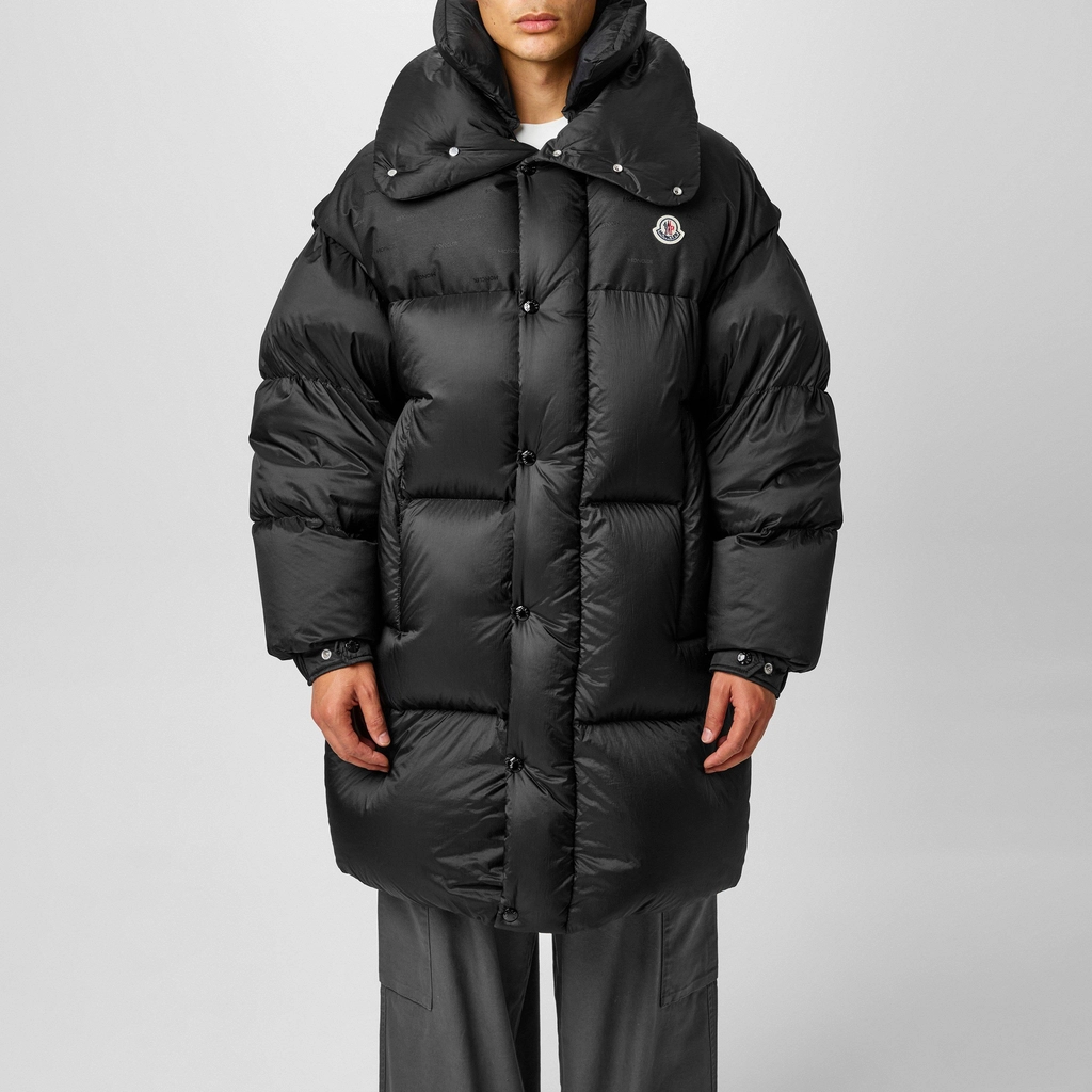 Moncler Verone Long Down Jacket - Black 999