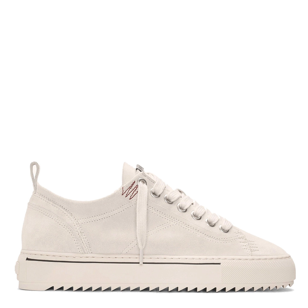 Represent Alpha Low Trainers - Vint White 02