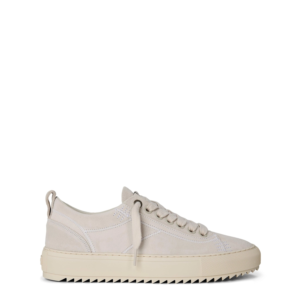 Represent New Alpha Low Trainers - Vintage White