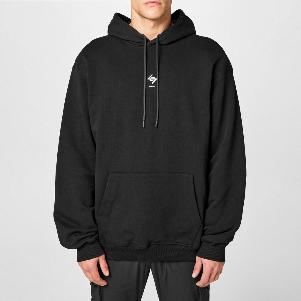 Represent Oversized Hoodie - Jet Black