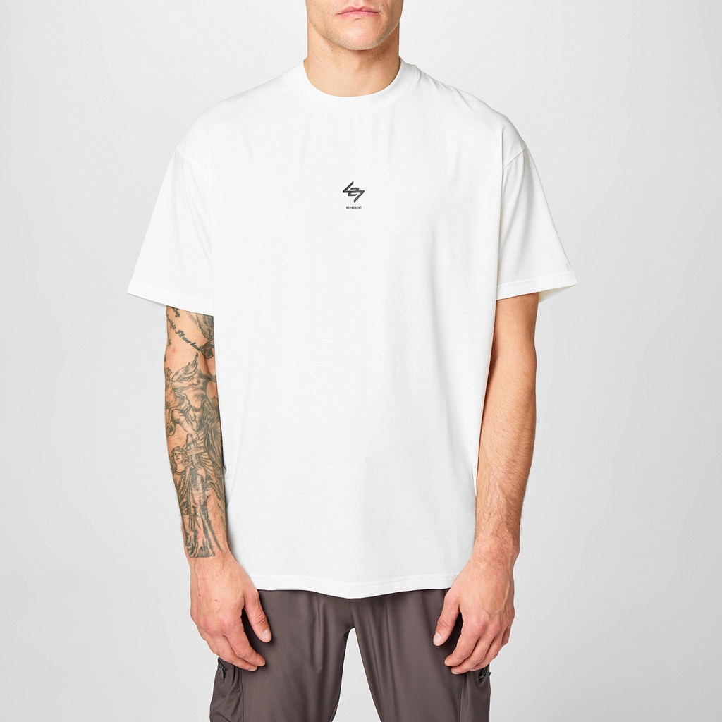 Represent Oversized T Shirt - Flat White
