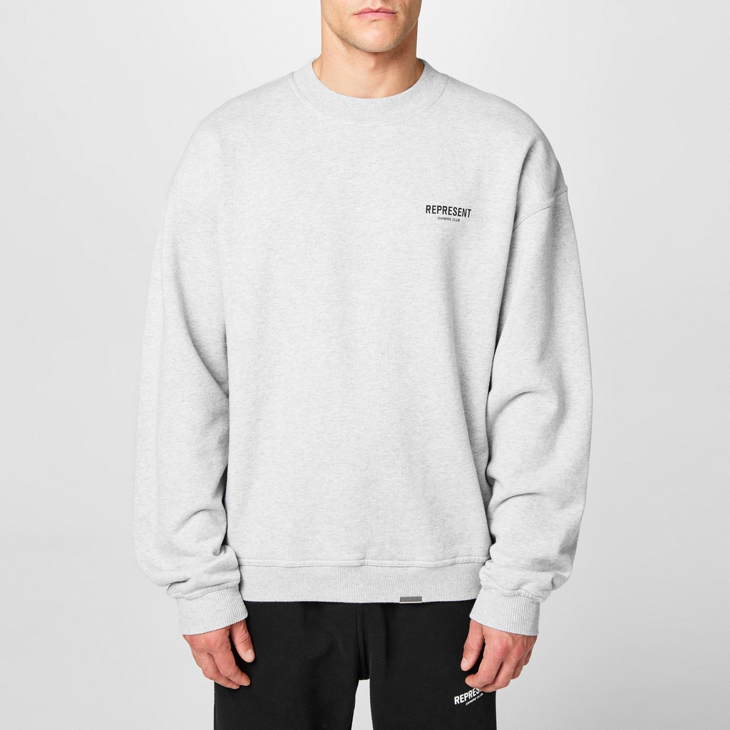 Represent Owners Club Sweatshirt - Ash Grey 302