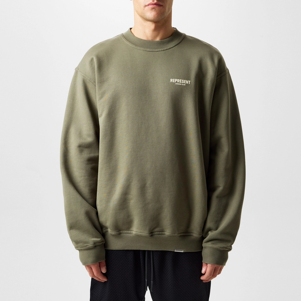 Represent Owners Club Sweatshirt - Olive