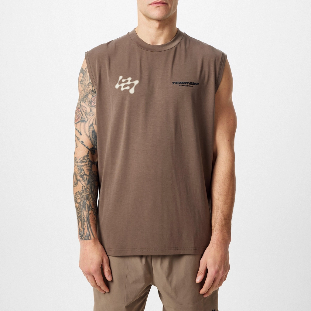 Represent R247 Future Os Tank - Umber