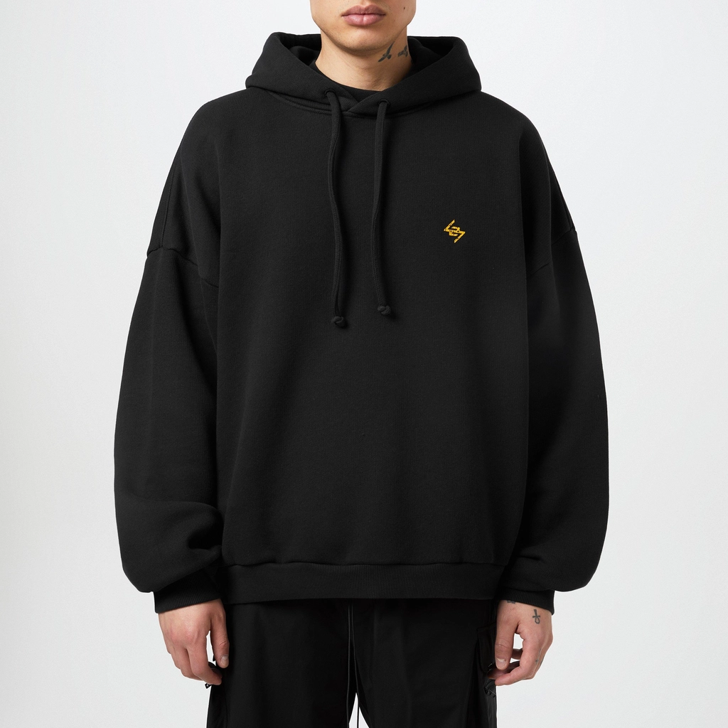 Represent Team 247 Shoulders Hoodie - Off Black