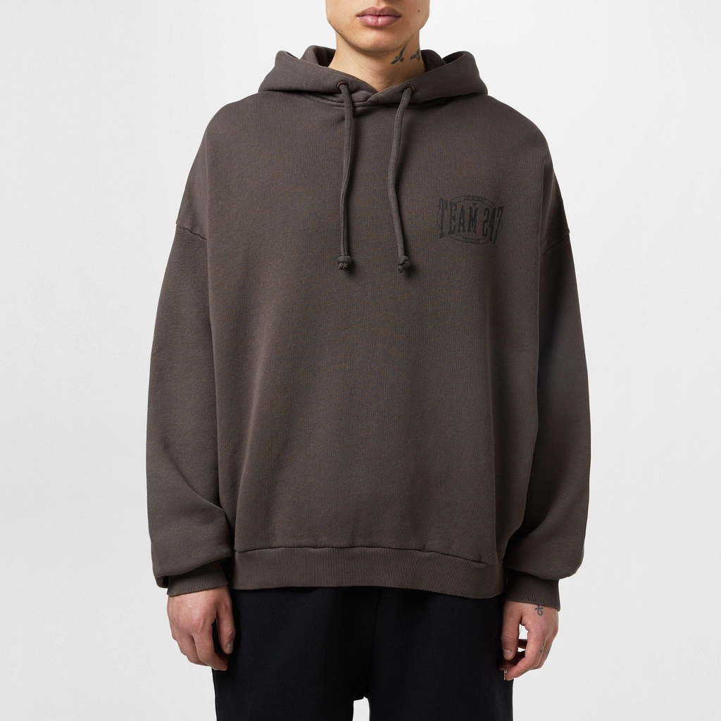 Represent X Everlast Team 247 Performance Hoodie - Washed Brown