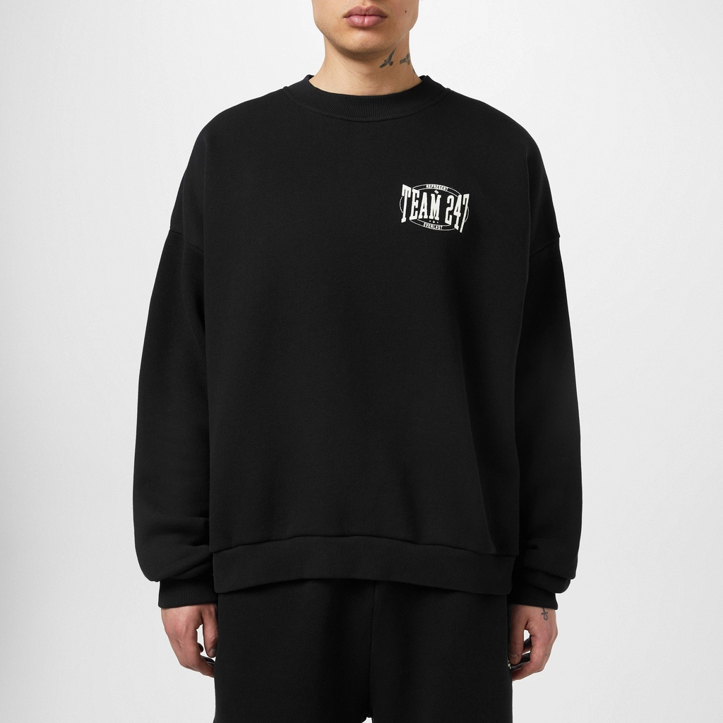 Represent X Everlast Team 247 Performance Sweater - Off Black