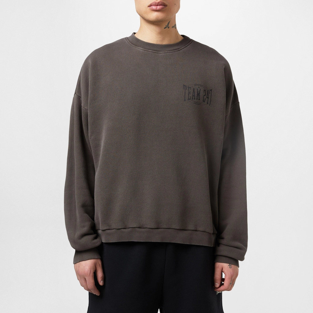 Represent X Everlast Team 247 Performance Sweater - Washed Brown