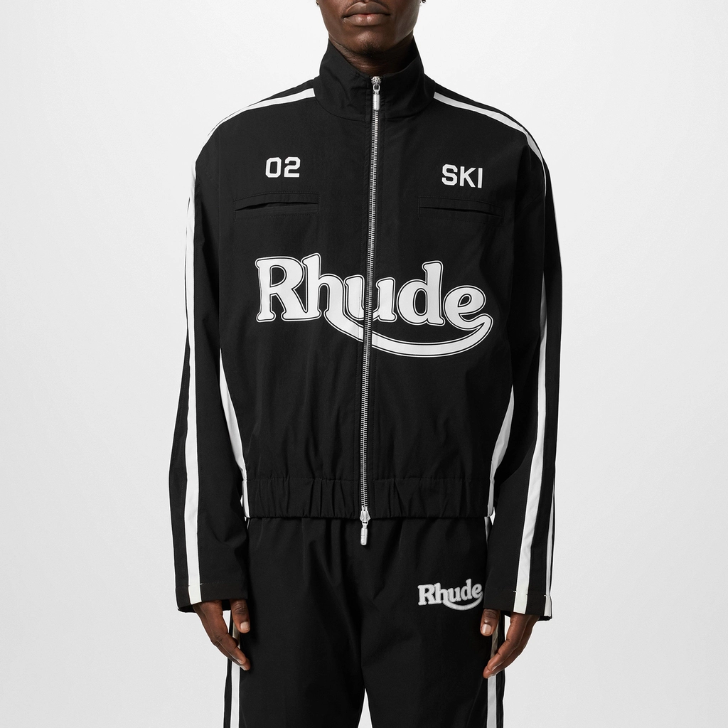 Rhude Ski Track Jacket - Black 0119