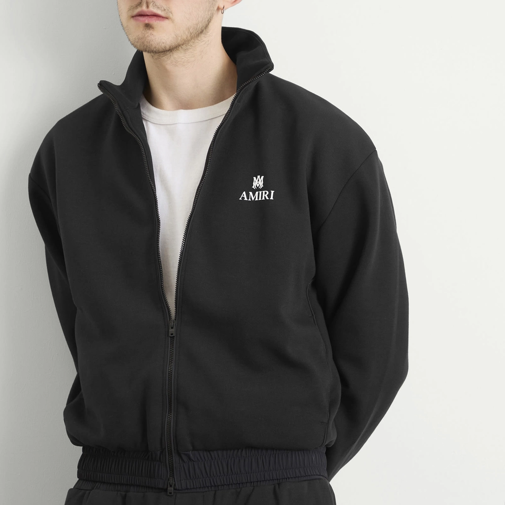 AMIRI Men's Lounge Track Jacket Black