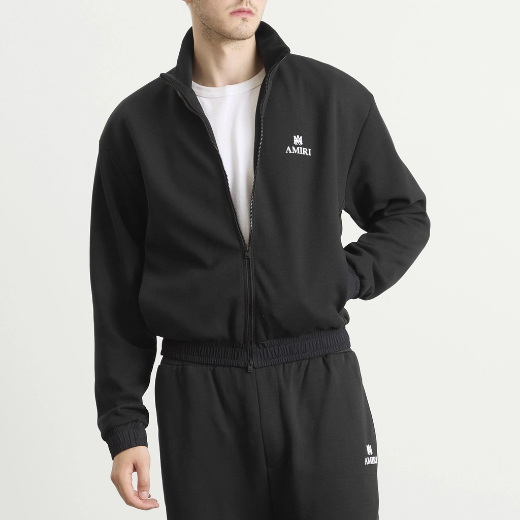 AMIRI Men's Lounge Track Jacket Black