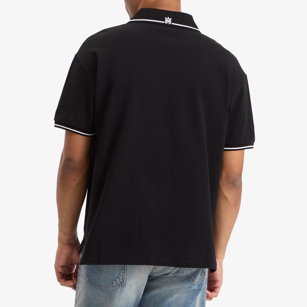 AMIRI Men's MA Core Logo Polo Black